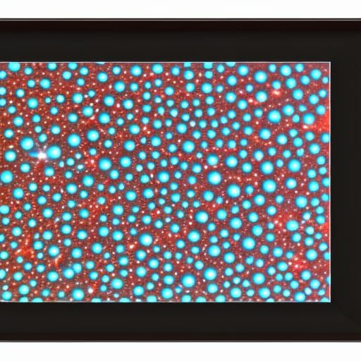 Dazzling Diamond Spheres with Chromostereopsis Effect