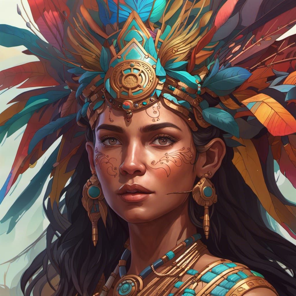 Mayan goddess