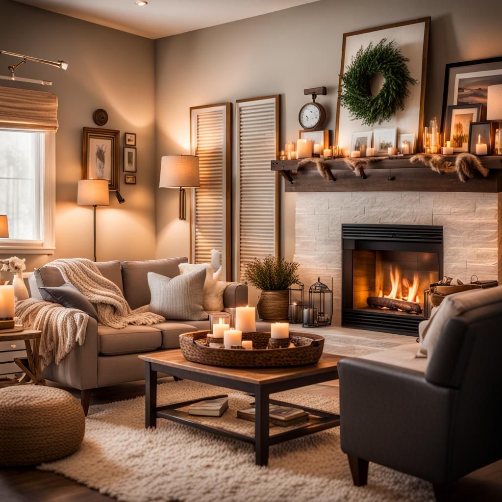 Inviting Living Space with Natural Lighting