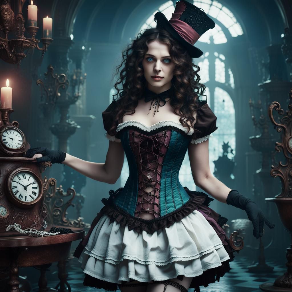 Gothic Alice in Wonderland Concept Art