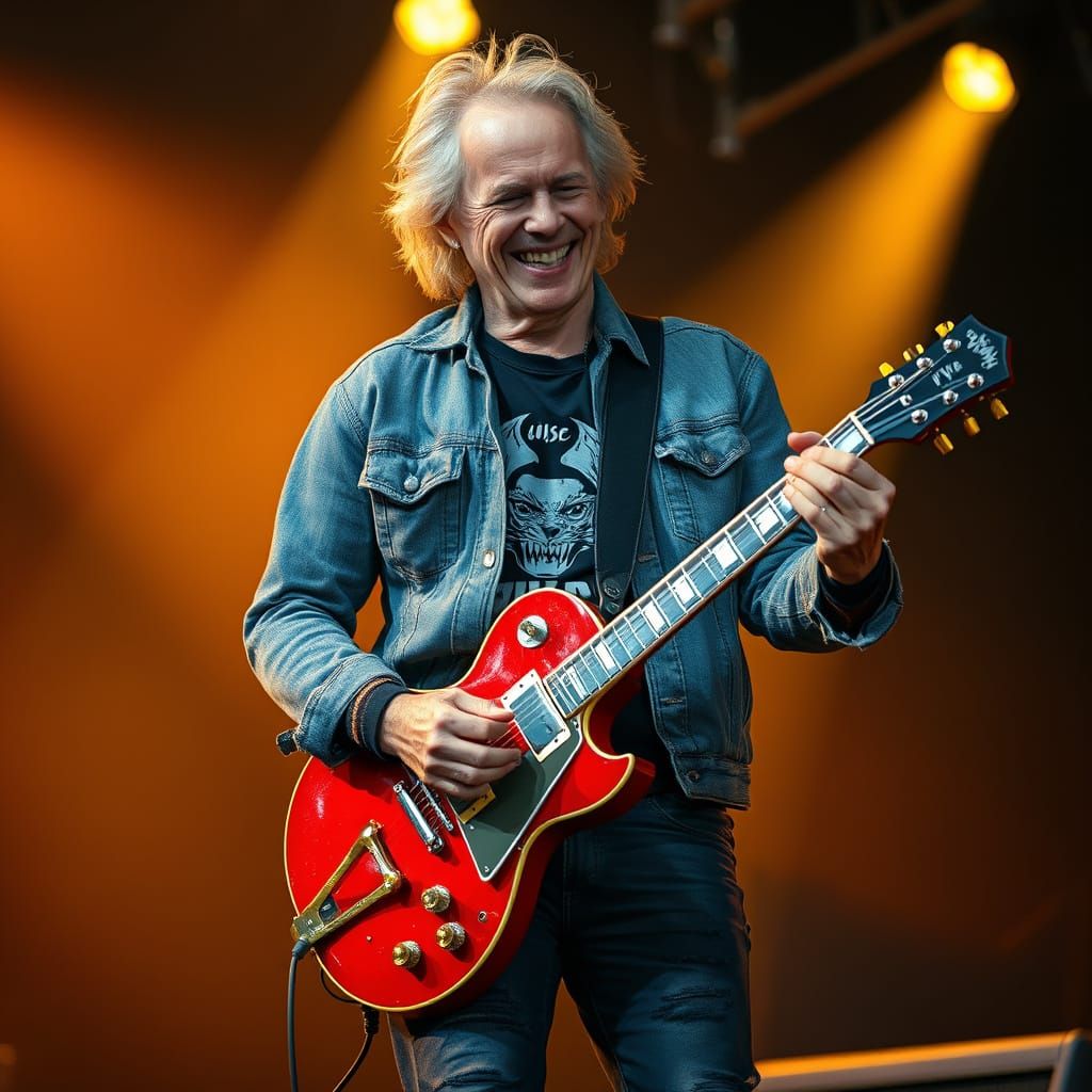 Rockstar Revival in Golden Light