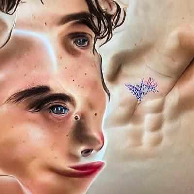 Timothée Chalamet Portrait