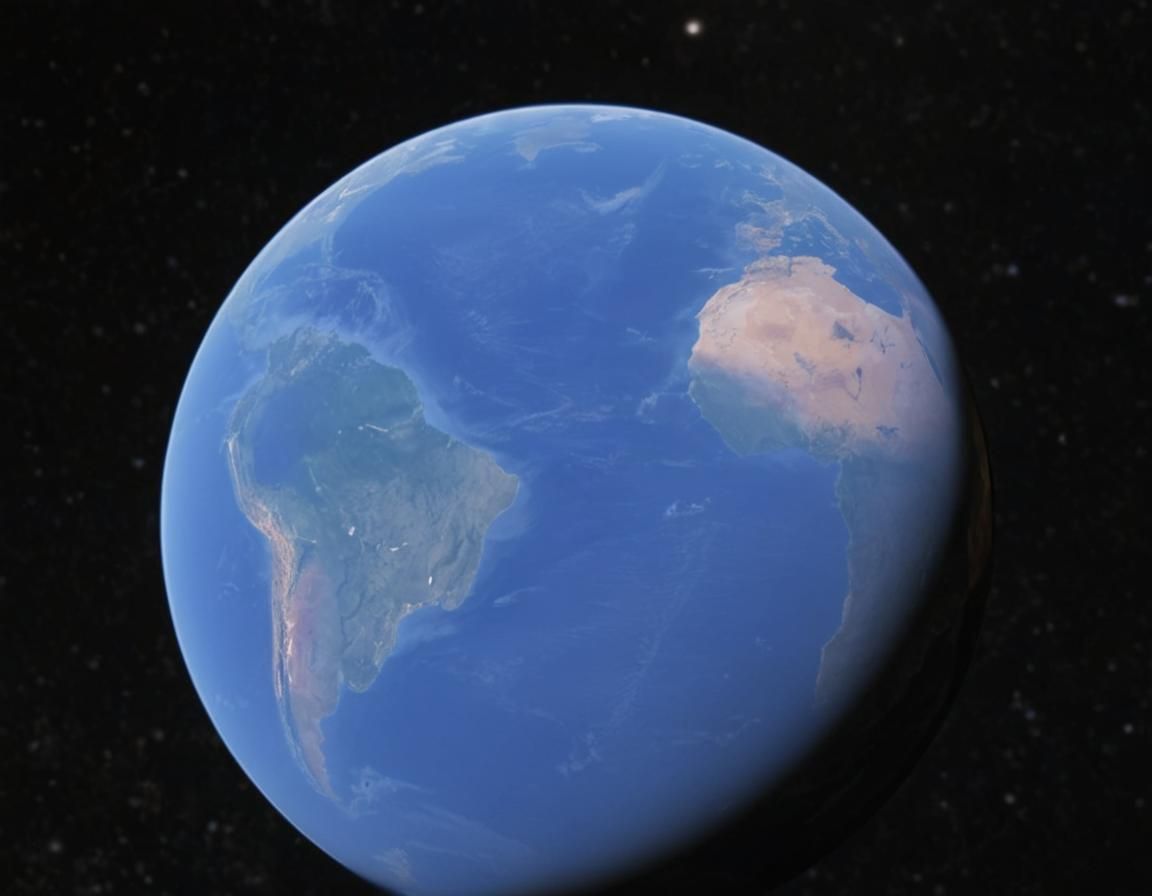 Stunning Space View of Planet Earth