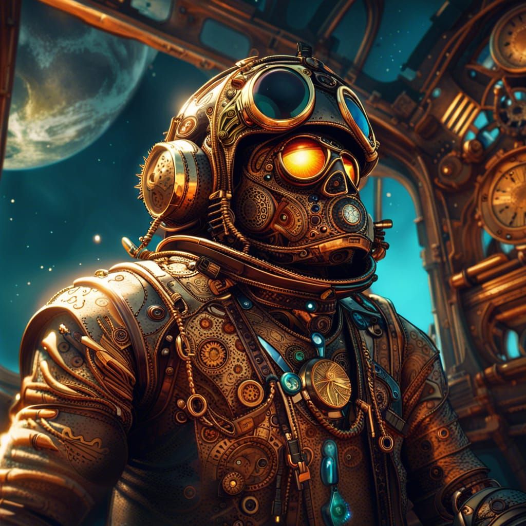 Steampunk Astronaut