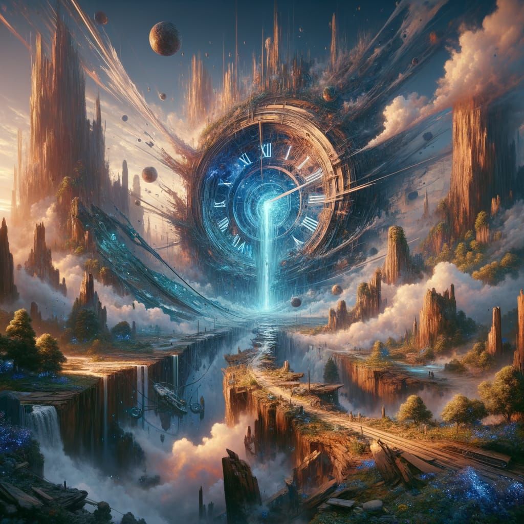 Timeline Fracture Reveals Another World in Detailed Matte Pa...