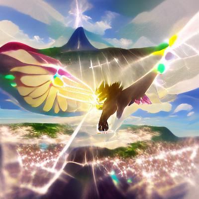 Great Beast of Light Flies Over Paradise