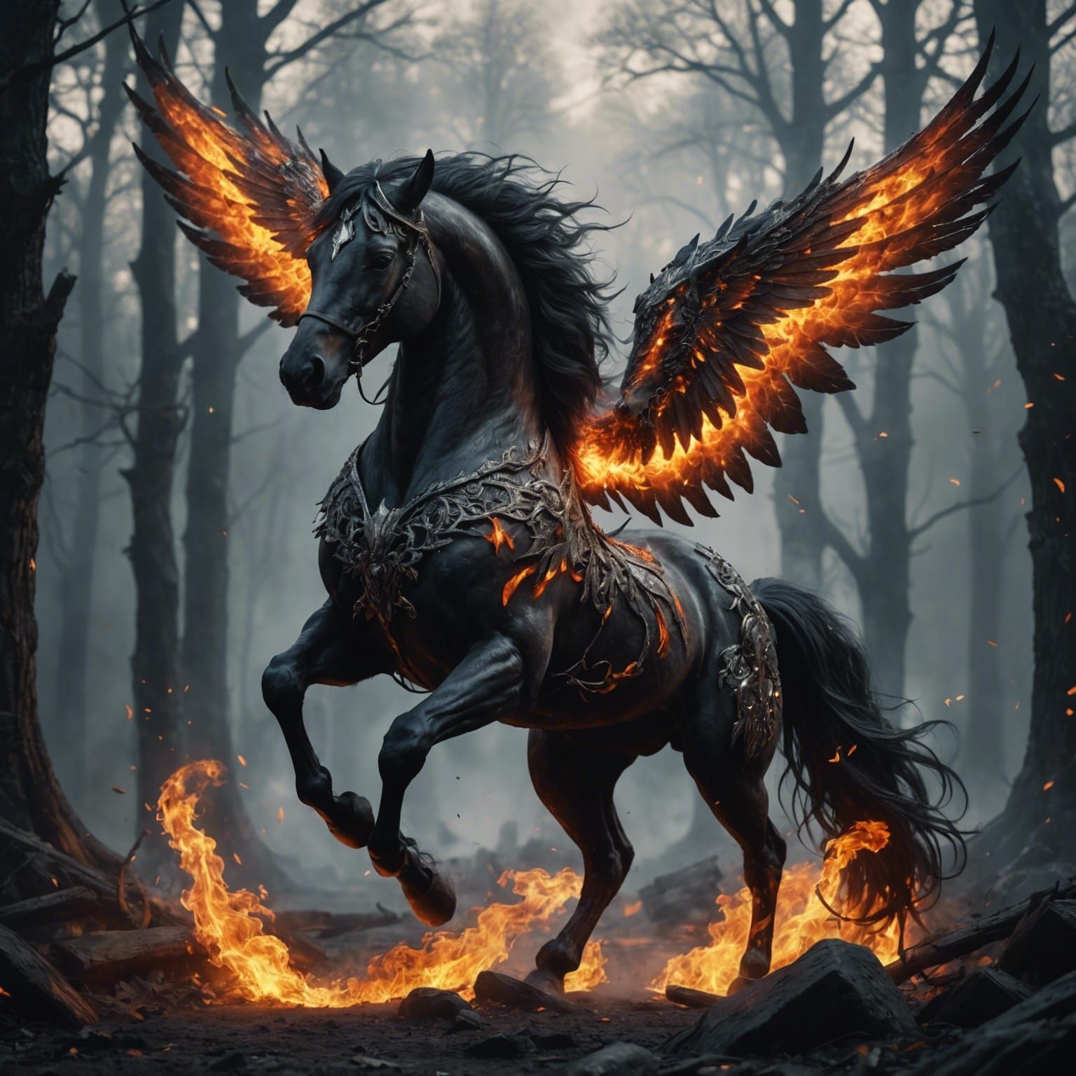 Stable core model with night Cafe creation 🥰