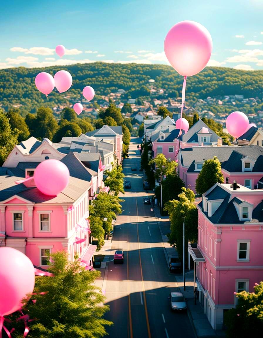 Town Honors Breast Cancer Awareness: Cinematic Film Still