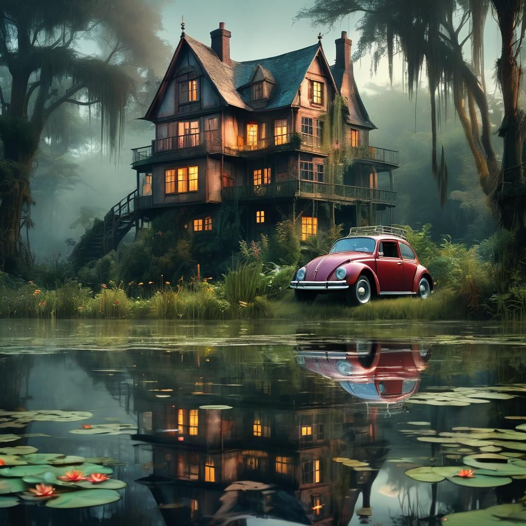 House on the swamp