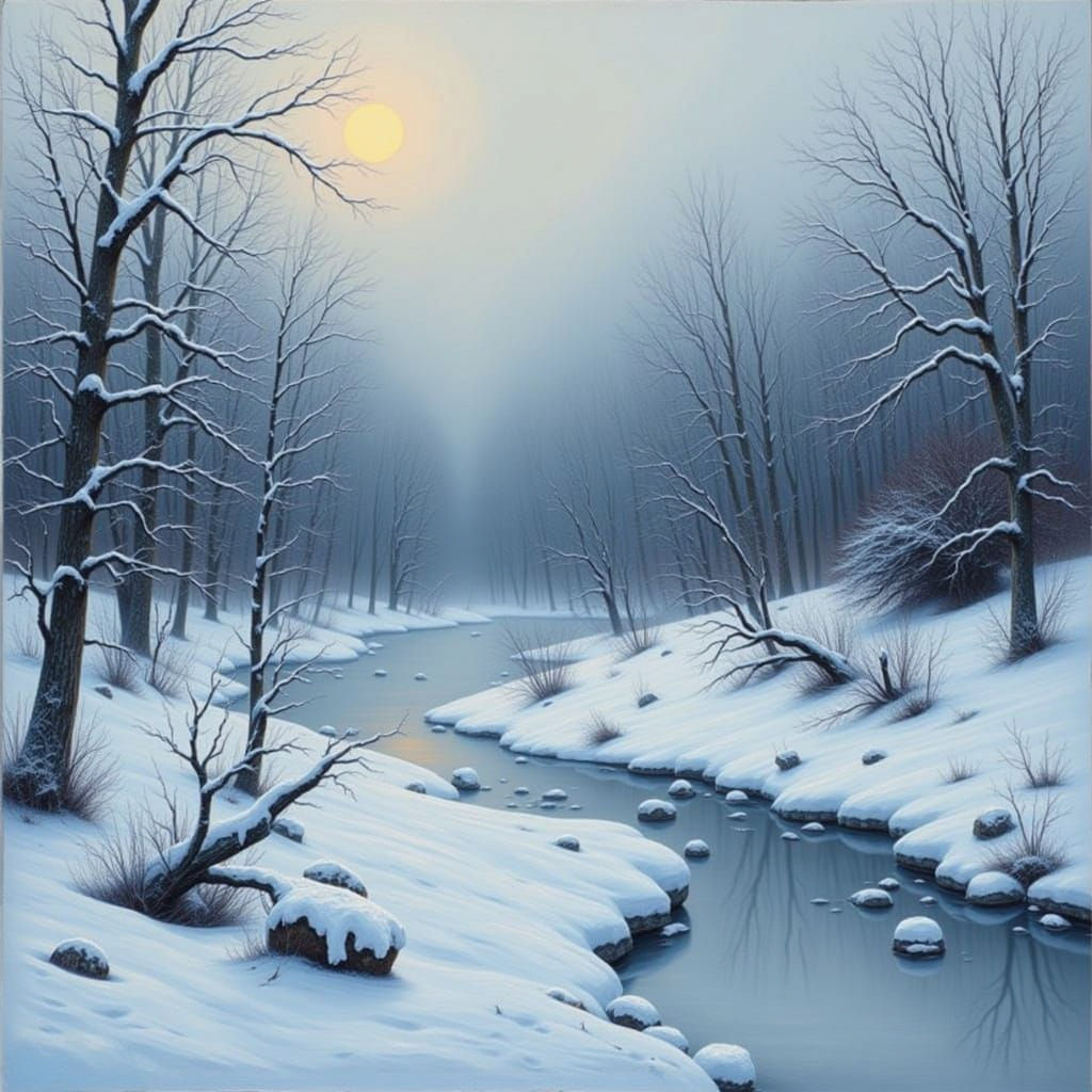 Flux Winter: Almost Winter Landscape