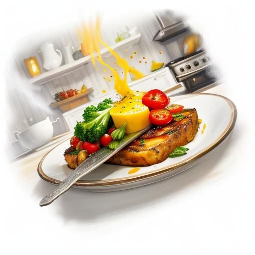 Cozy Kitchen Still Life in Impressionist Oil Painting