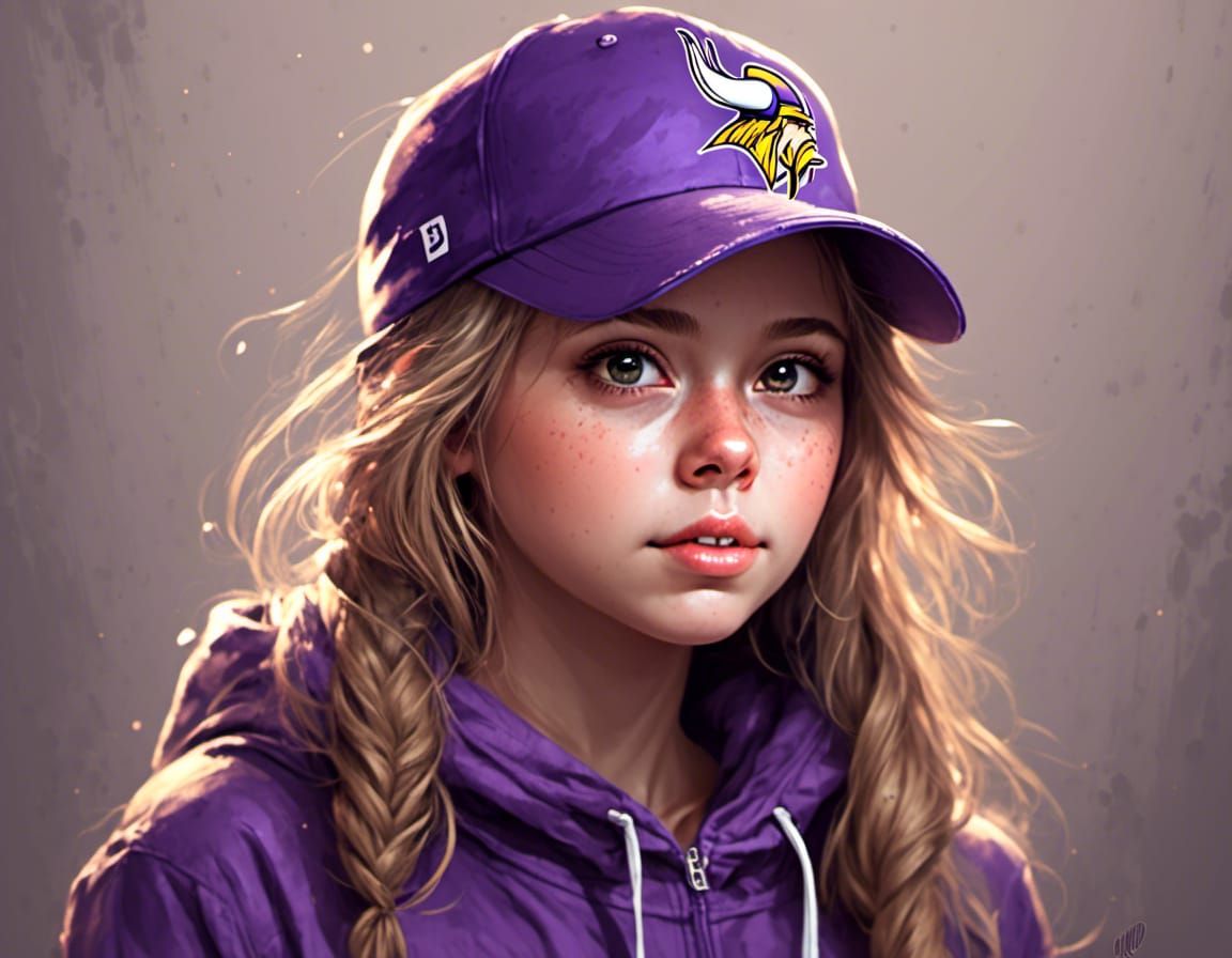 Minnesota Vikings Fan Girl