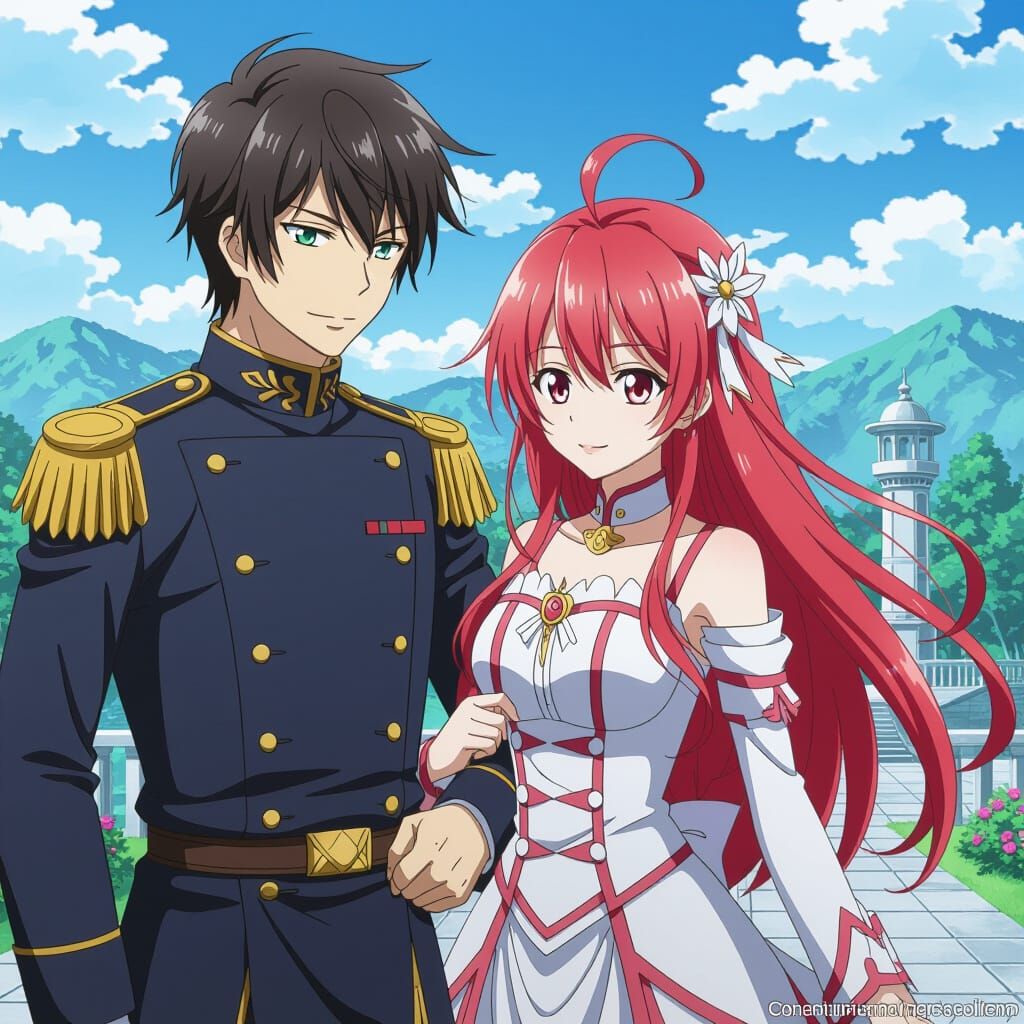 Anime General's Exile Key Visual