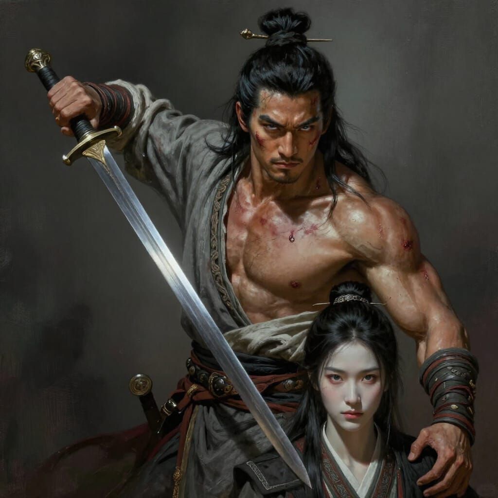 Mongol Warrior Prince Defends Delicate Man