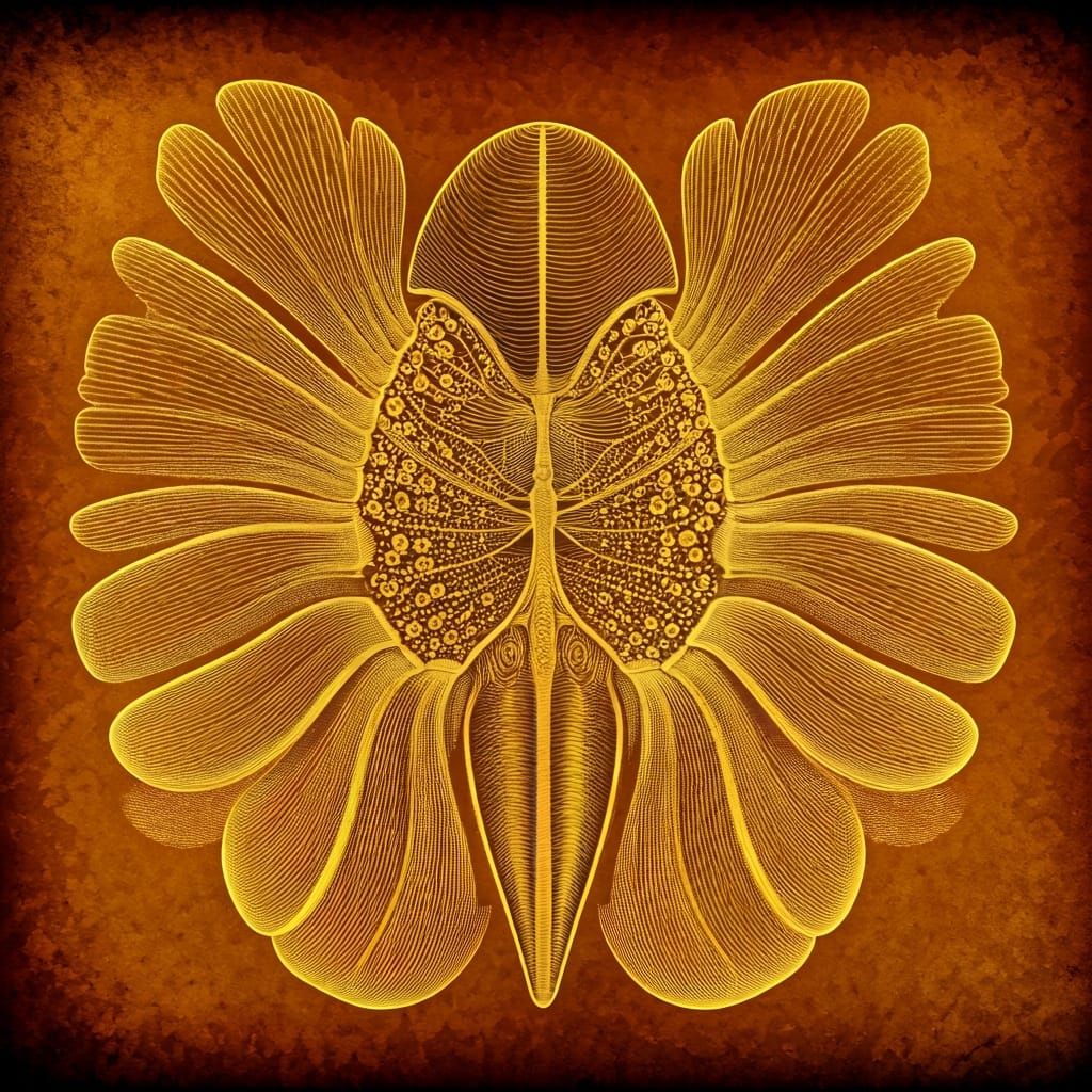 Sarcidoptyerus: Vintage Scientific Illustration