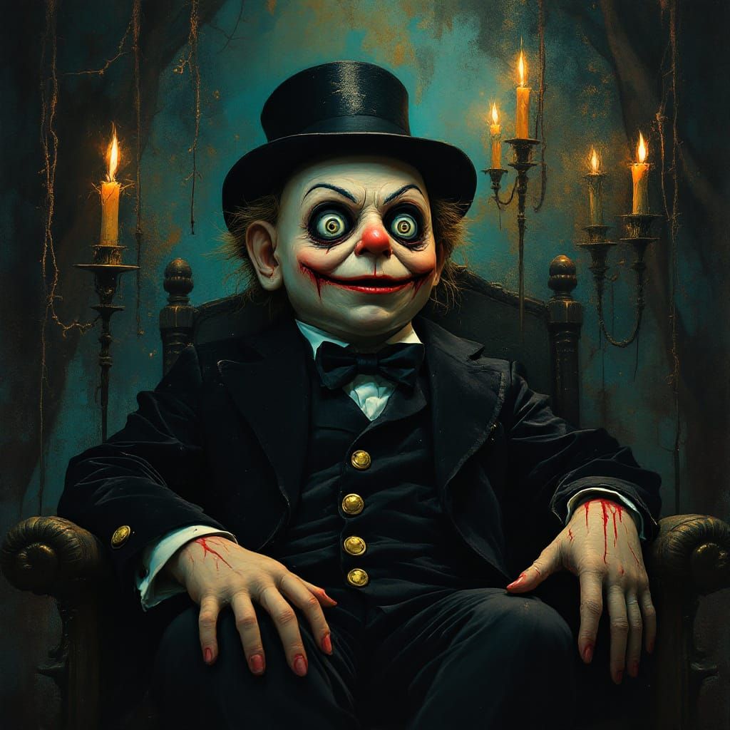 Cursed ventriloquist dummy