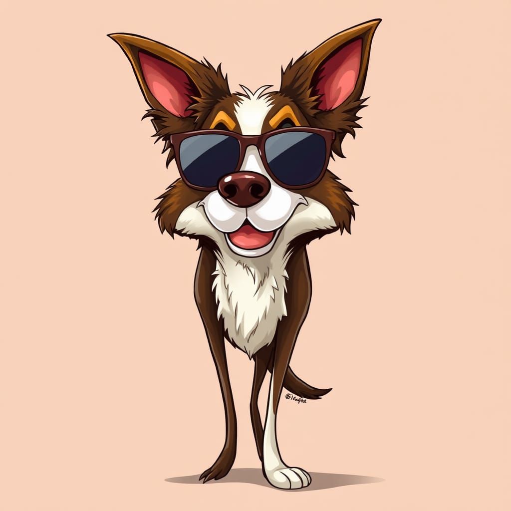 Tripod the Border Collie