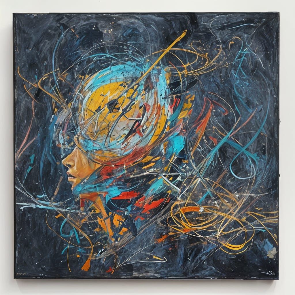 Complex Emotions Unraveled in Abstract Musical Composition