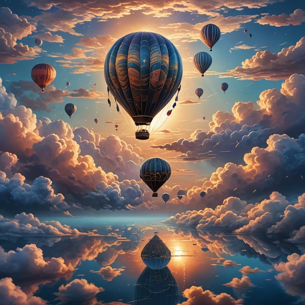 "Hot air balloon
