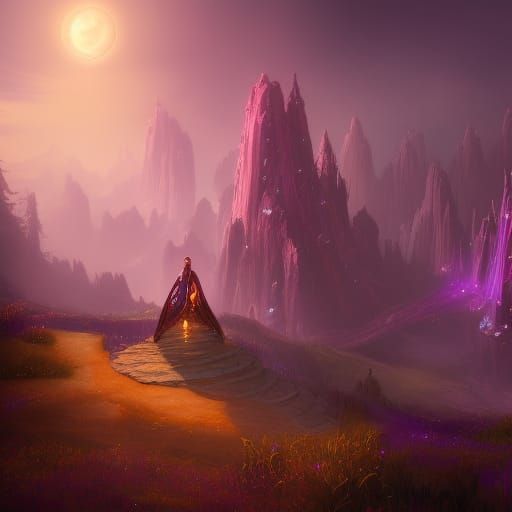 Night Elf Woman at Piano: Detailed Fantasy Art