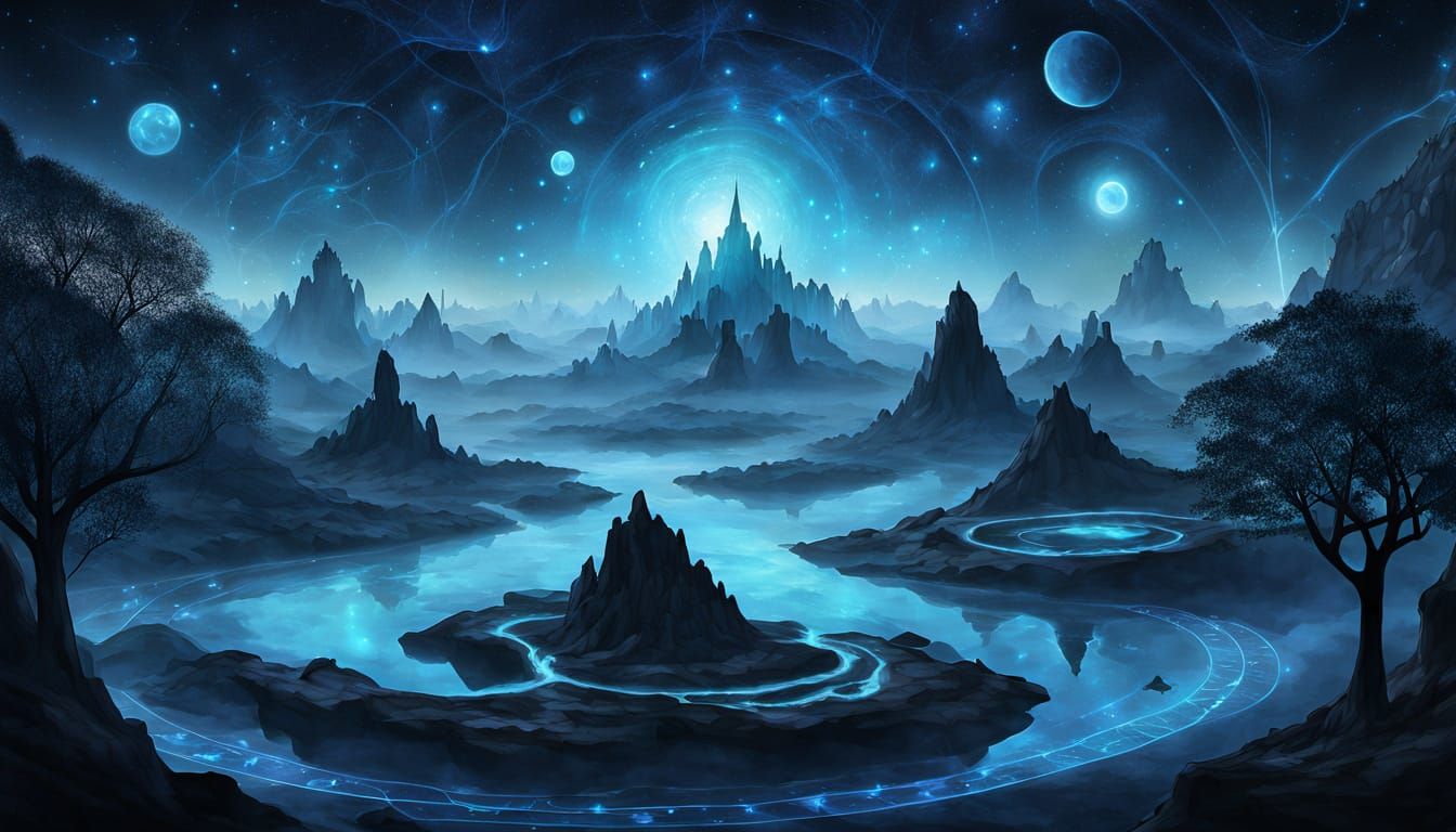 Azure Sanctum: Ethereal Citadel of Ancient Magic