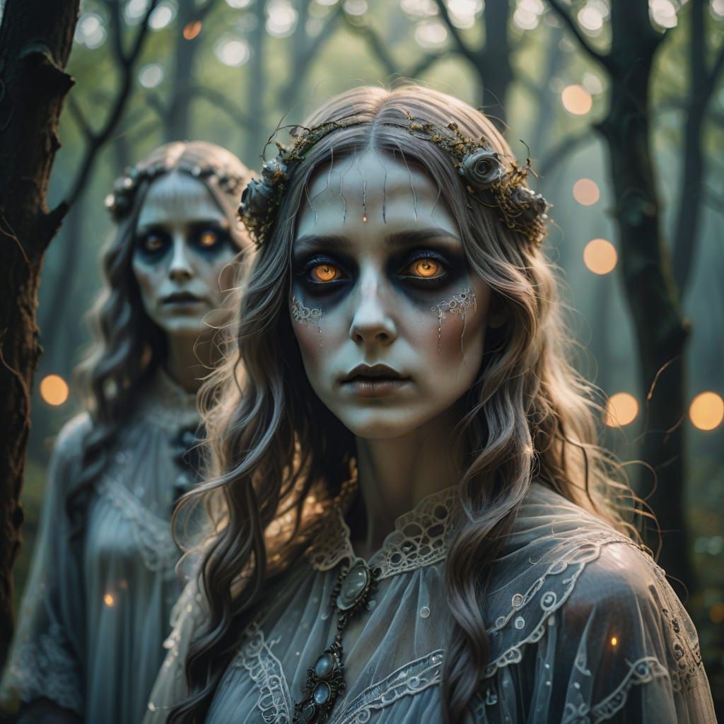 Ethereal Ghosts Haunt in Surreal Ethereal Photography