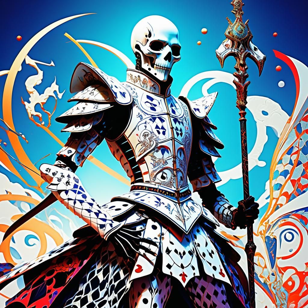 Anime-Inspired Fantasy Art with Magical Auras