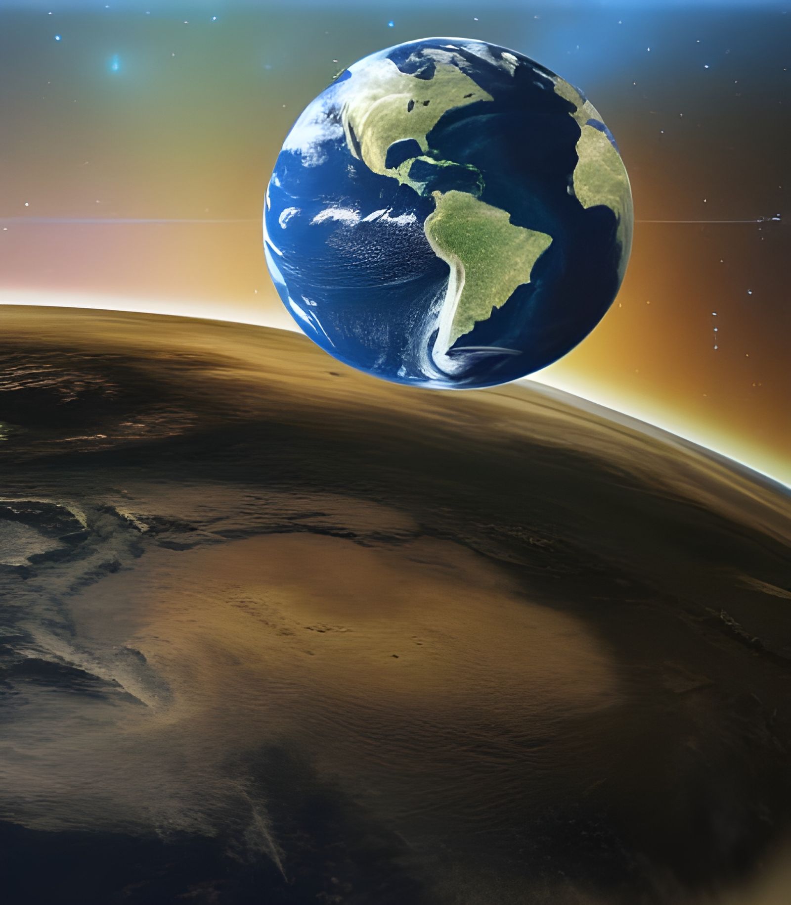 Earth Preserved in an Archive of Lost Civilizations