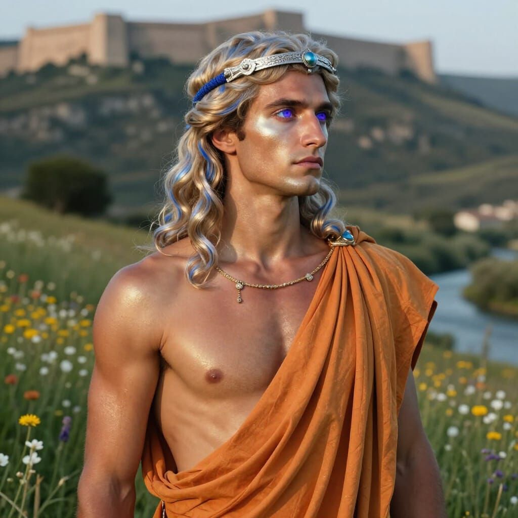 Photorealistic Portrait of Amphion Deios