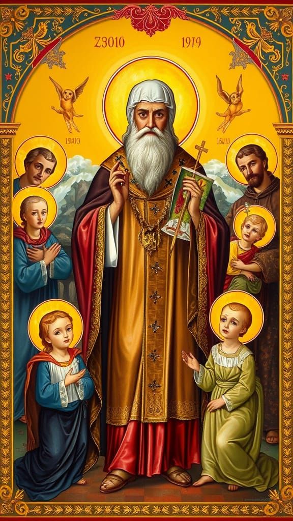 Saint Nicholas of Myra: Miracles in an 18th-Century Style