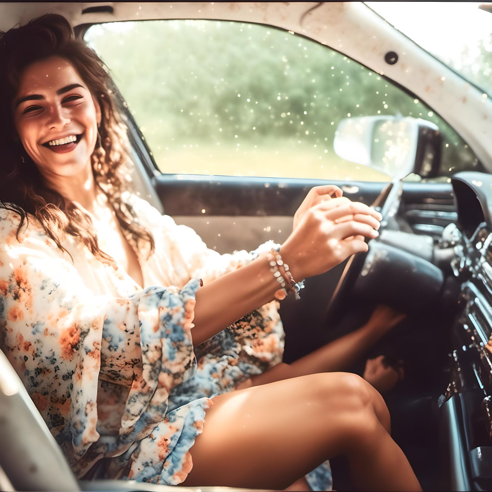 Mother Flirts with Son's Friend: Natural Light Photo