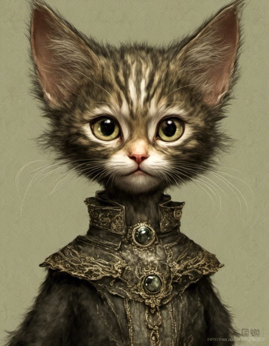 Feline Hybrid Portrait