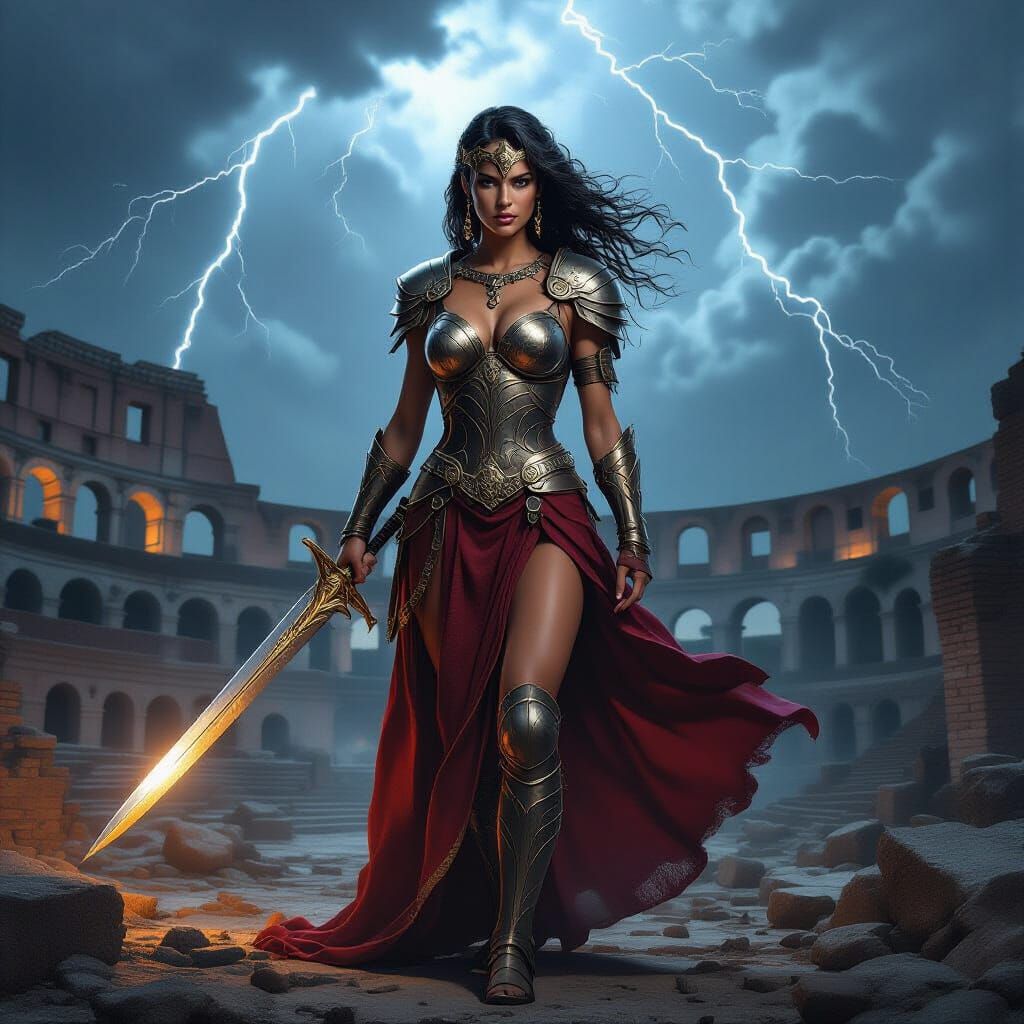 La Hija de Júpiter y el Anfiteatro