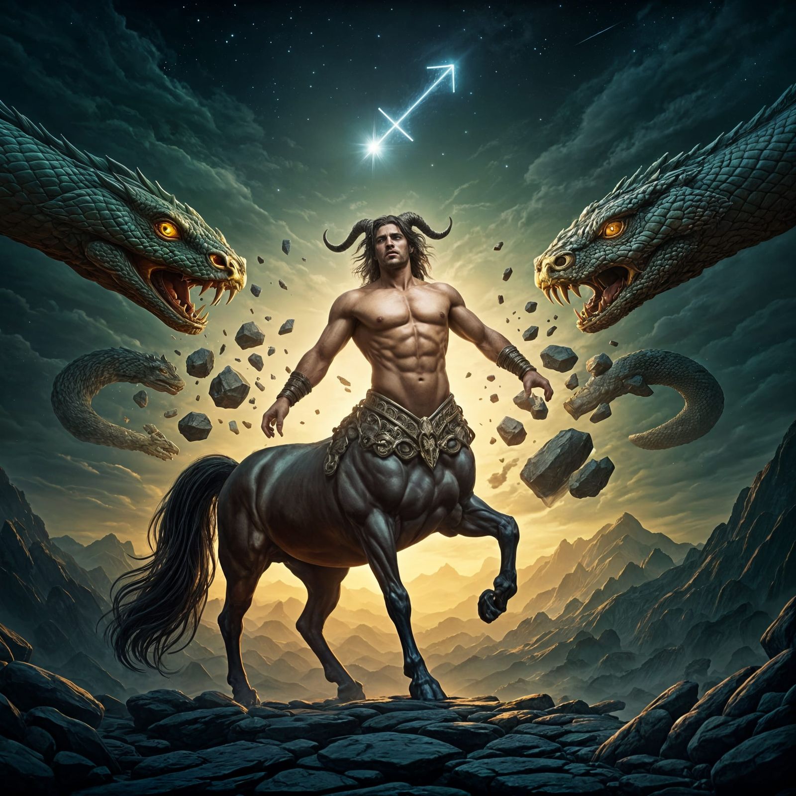 Mythical Chiron Shatters Chains Against a Turbulent Renaissa...