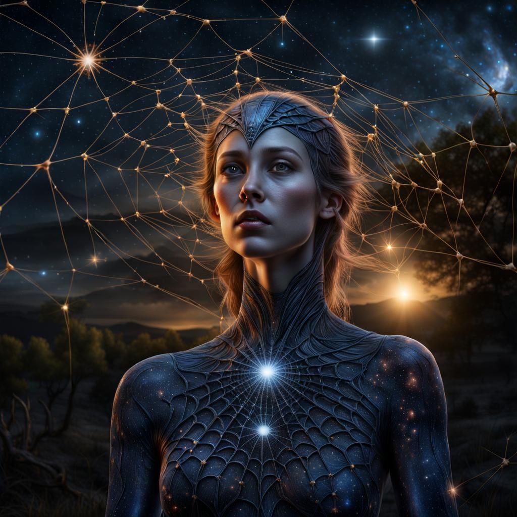 Diaphanous Alien Constellation of Consciousness