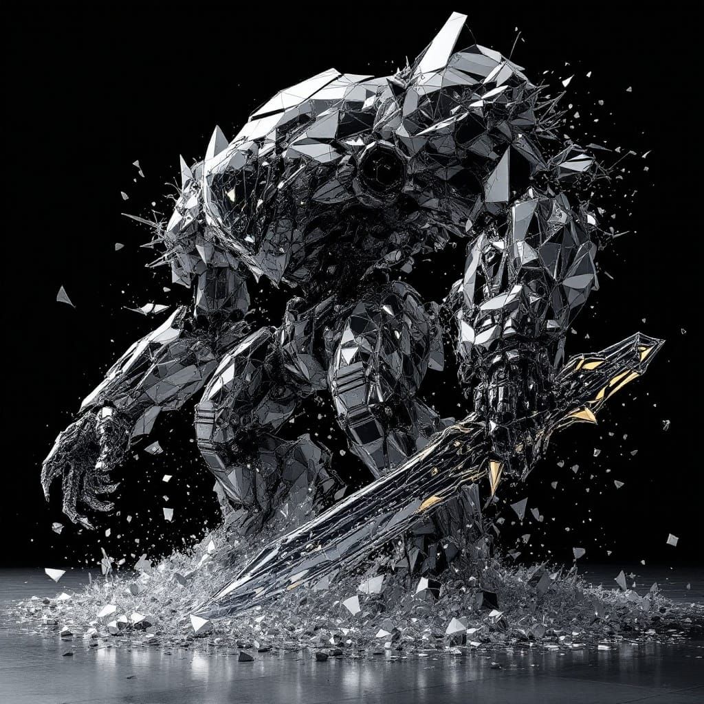 Shattered Mirror Automaton Lands in Powerful Attack Maneuver...