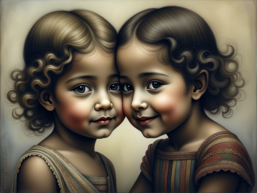 Surreal Friends Reunite in a Dreamy, Ethereal Landscape