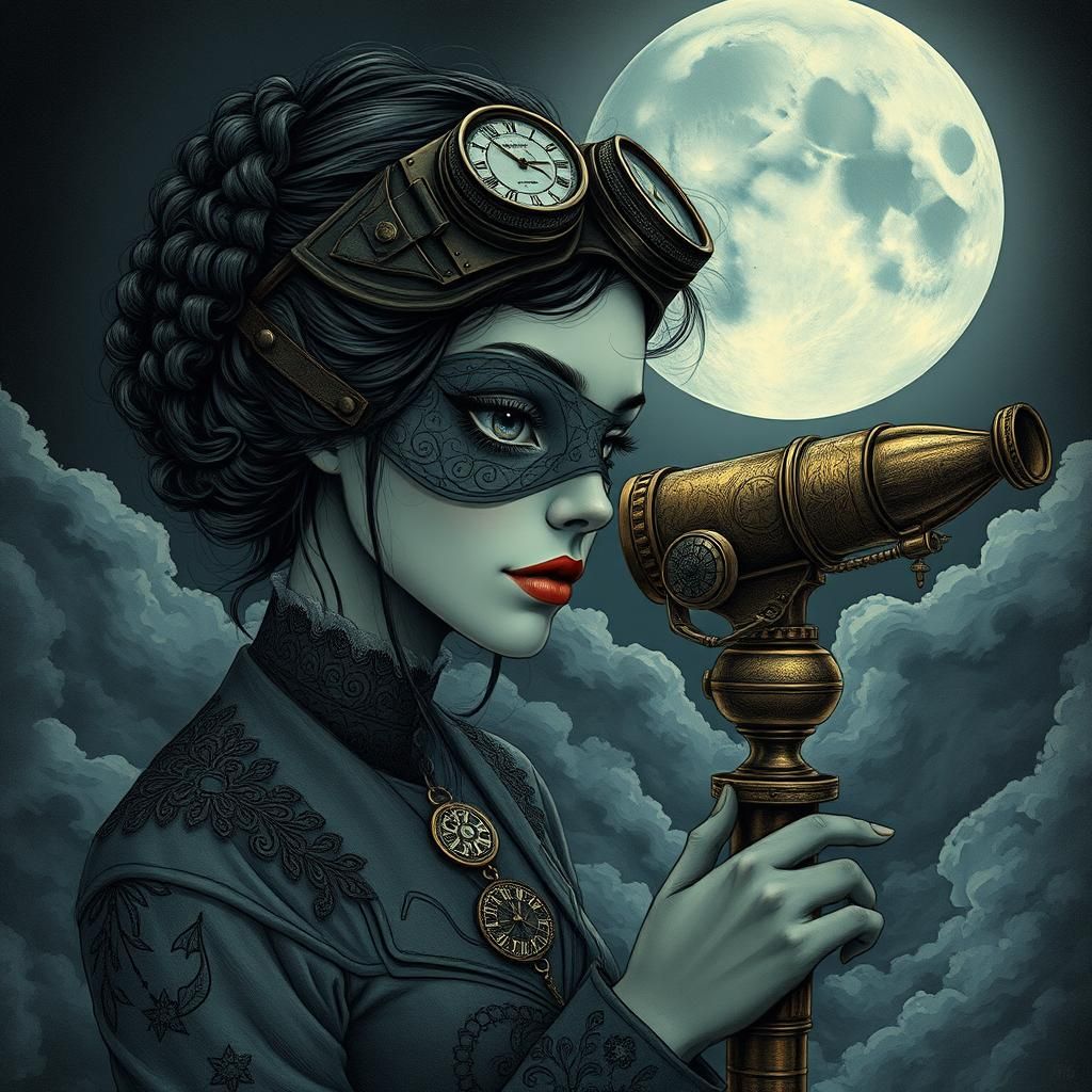 Steampunk Stargazer