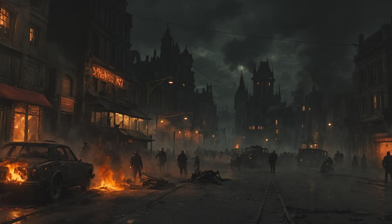 Steampunk City Riots: Noir Night of Undead