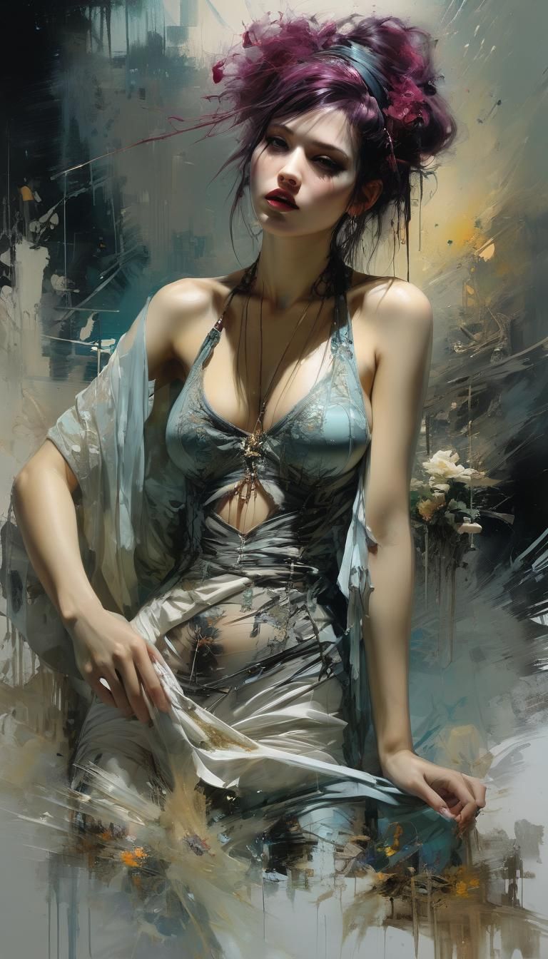 Glass Taboo Sculpture in Fine Art Style