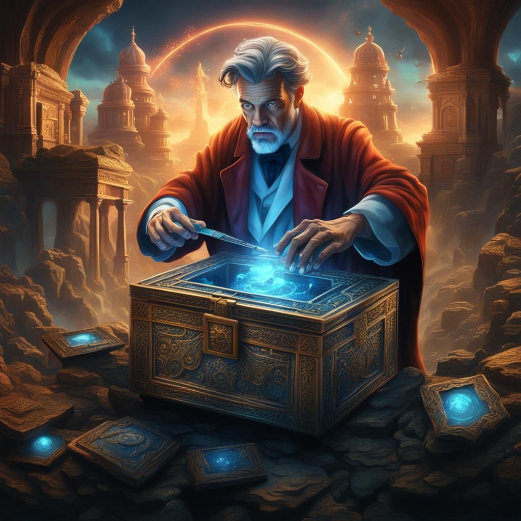 Modern Doctor Opens Pandora's Box: Detailed Matte Painting