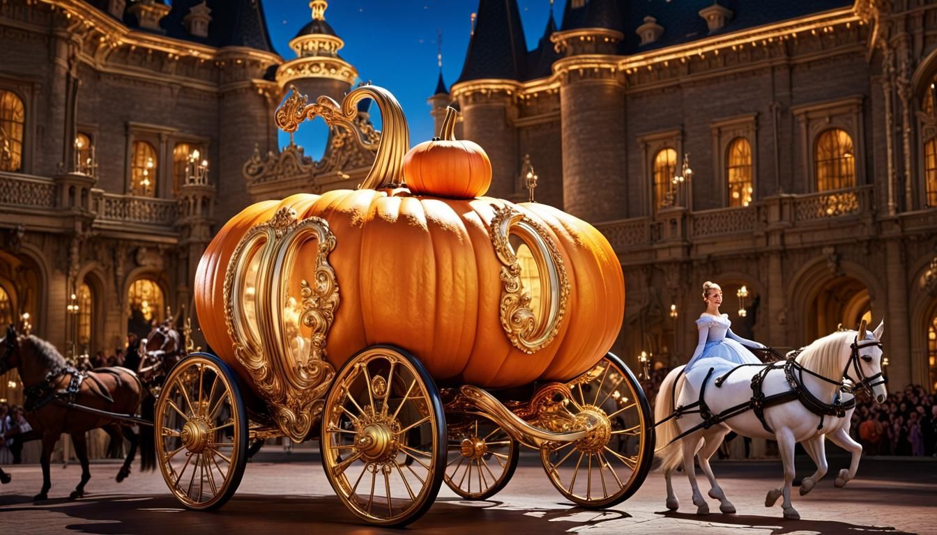 Cinderella and Her Carriage Awaits 2.