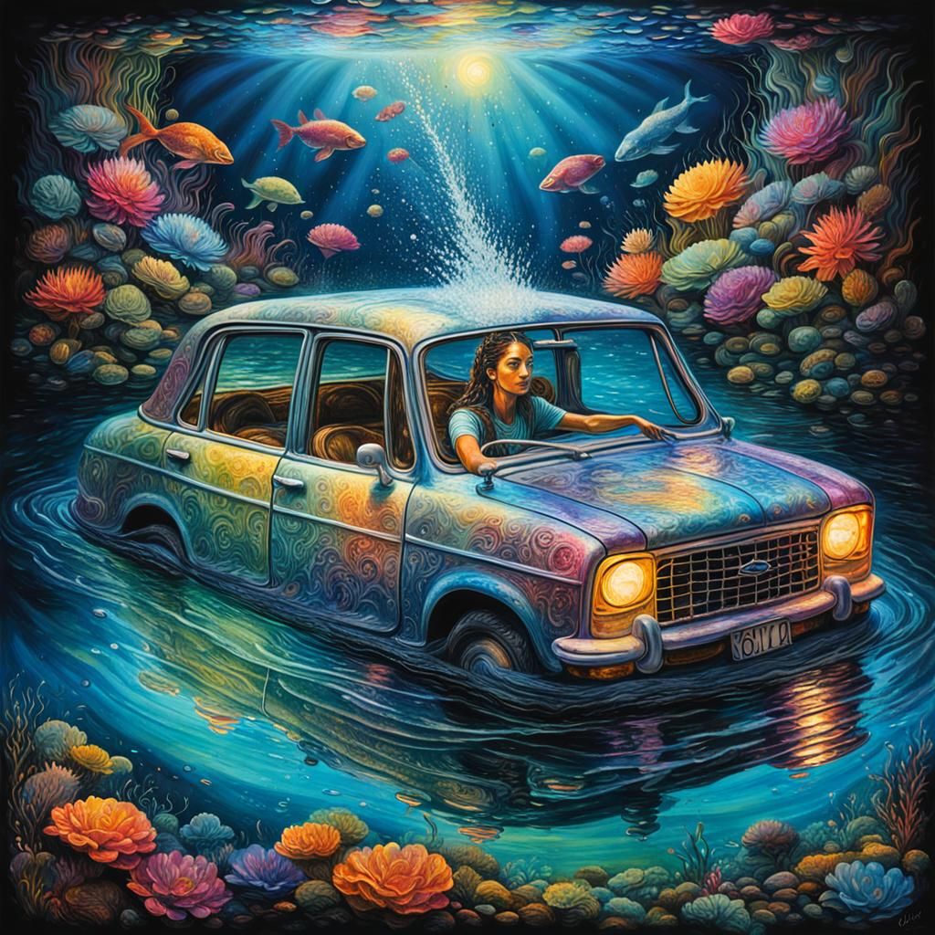 If You Drive Into A Lake, You Might Find A Hidden World