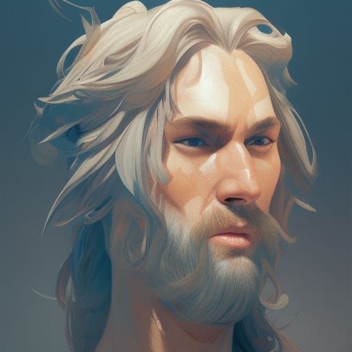 Detailed Portrait in Dynamic Lighting