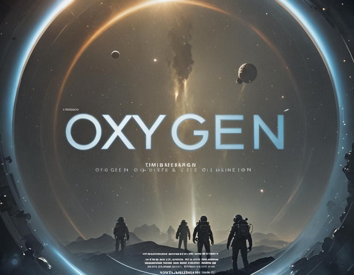 Backlit Movie Poster for Sci-Fi Film "Oxygen"