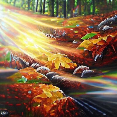 Vibrant Autumnal Forest Landscape