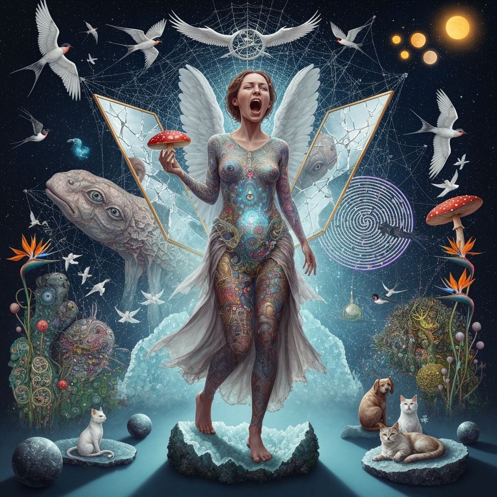 Angel of Memories Screams Amidst Shattered Realities