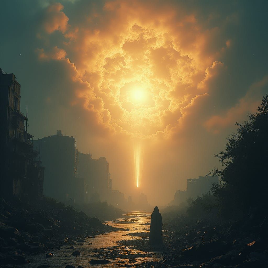 Cinematic Landscape: From Darkness to Radiant Light