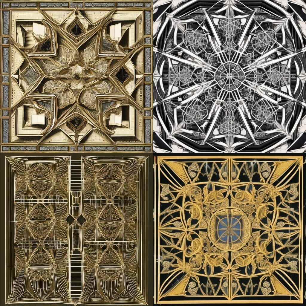 Elegant Crystal Structures in Renaissance Architectural Diag...