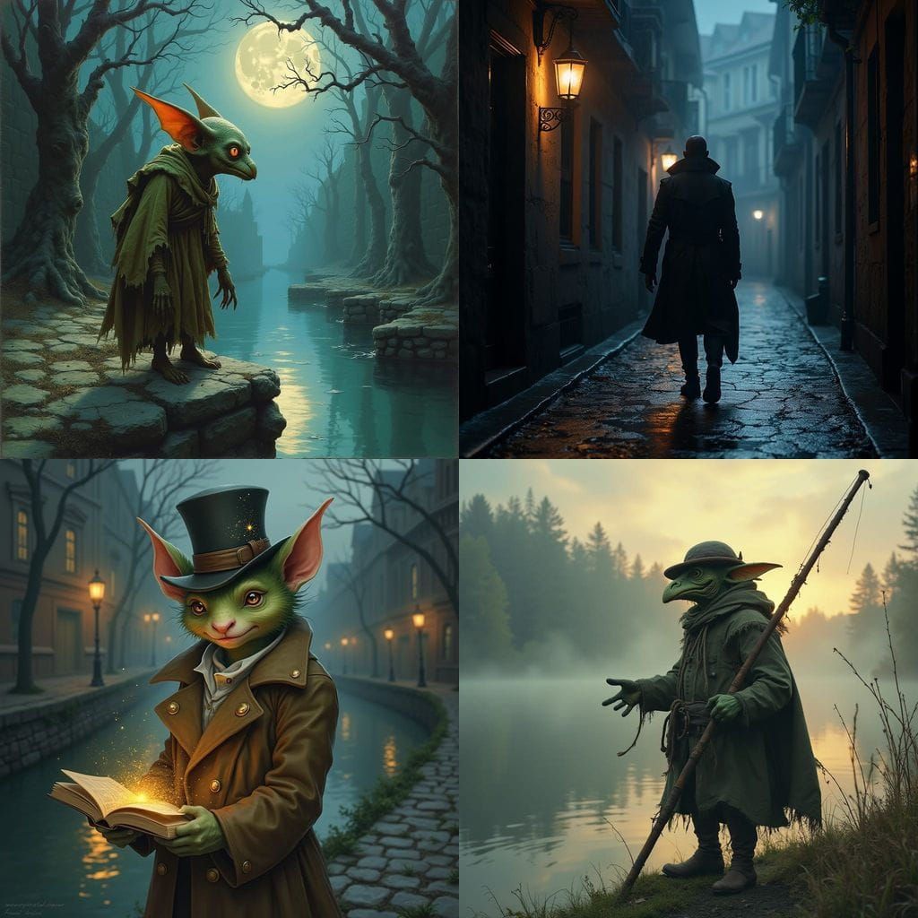 Goblin YouTube Logo in a Cartoonish Style